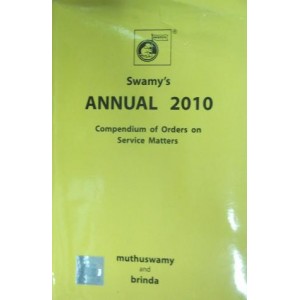 Swamy's Annual 2010 - Orders on Service Matters (C-110)
